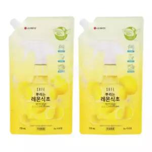 세이프 뿌리는 레몬식초 리필형 725ml (2개)