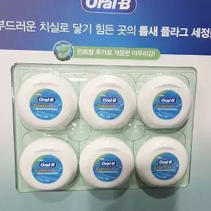 오랄비 민트 왁실치실 50m x 6개
