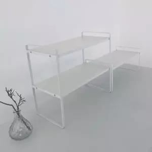 철제선반 주방 모듈 1단 다용도 조립 미니 책상 2단 리빙밸류 식탁 수납 원목 정리