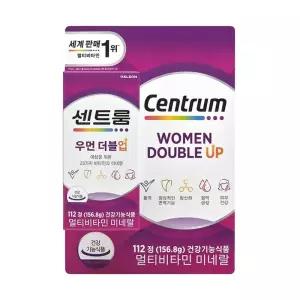 [정품] 센트룸 우먼 더블업 112정