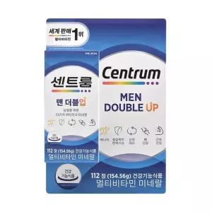 [정품] 센트룸 맨 더블업 112정