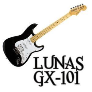 루나스 일렉기타 블랙 GX-101 BK