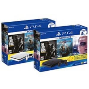 PS4 본체 블랙 or 화이트 2218 B (1TB) 번들 /게임3종+PSN 정발 밀봉 새제품