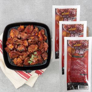 푸드담 순살 슬라이스 불족발 200g (냉동) x 3팩 무뼈 -