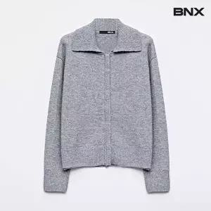 [BNX]울 카라넥 투웨이 집업 니트 가디건 (BW1CD013L0)