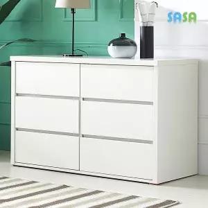 [SASA]사사가구 퓨어 1200 3단 서랍장