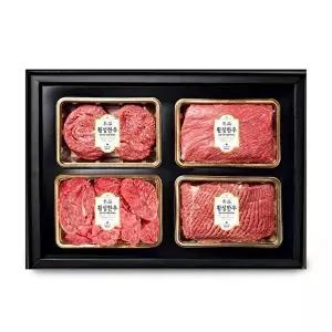 1+등급 횡성한우 특선세트 6호 [불고기+국거리+산적+장조림] 각 400g/1.6kg