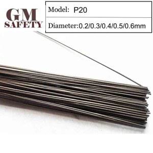 용접 와이어 재료 플라스틱 금형 독일산 200PCS M62108 8MM 튜브 P20