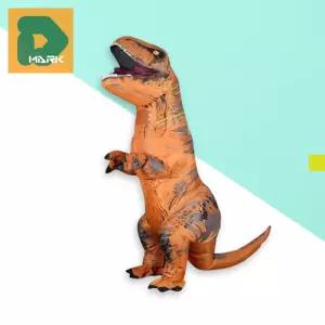공룡 에어수트 코스프레 인형 재미있는 어린이 파티 의상 할로윈 이벤트 웃긴 옷 전신 탈 풍선 학교 성인