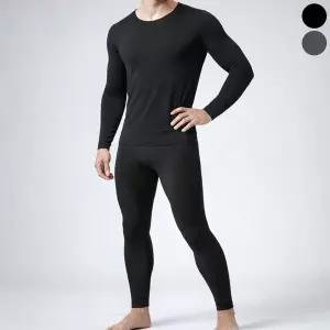1+1 겨울_초극세사발열내의세트 남성 내의 발열 스판 기모 극세사 내복 상하