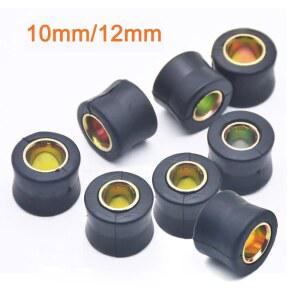 쇼바 오토바이 스쿠터 후방 충격 흡수 고무 슬리브 쿠션 링 부싱 10mm 12mm