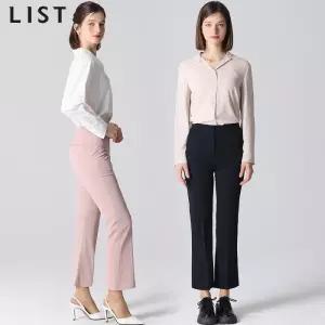 [리스트][리스트(LIST)] 백 밴딩 스트레이트 팬츠 (택가격 158000원)