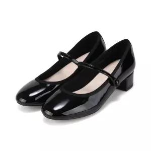 바바라 소가죽 페이턴트 베이직 메리제인 여성 키튼힐 3.5cm_BBJ105