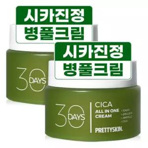 병풀 진정 시카 보습 영양 수분 크림 대용량 100ml 2개