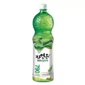 자연은 알로에 1.5L 12펫 과일 과즙 주스 쥬스 음료 대량 음료수 페트병 사무실 다과 대용량 페트 탕비실