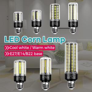옥수수 전구 220V 일광 189LED E27/E26 통 매단자형 램프 E14 촛불 20W 샹들리에 직선 관형 110V