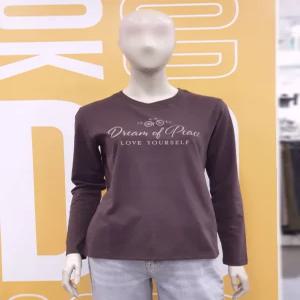 [뱅뱅]뱅뱅) 가을여성레터링기본 라운드티셔츠 NTM707