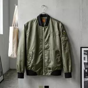 모로엠 남성 MA1 블루종 항공 점퍼 자켓 DMG-JUA-QOH04552395