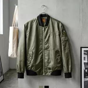 [모로엠] 남성 MA1 블루종 항공 점퍼 자켓 DMG-JUA-QOH04552395