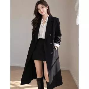 [예쎄]더블 카라 스탠다드 롱자켓 코트 S4FCT001A_P374495127