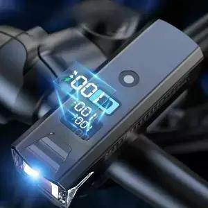 MTB 도로 사이클링을 위한 2000mAh IPX6 USB 충전식 핸들바 손전등이 있는 3000루멘 자전거 헤드라이트