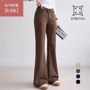 [나크21] (S-2XL) 슬림 절개 부츠컷 팬츠 DM63-P-31