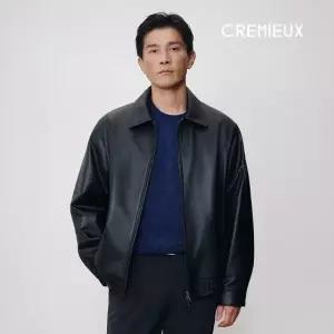 다니엘크레뮤 26FW 소프트 램스킨 재킷