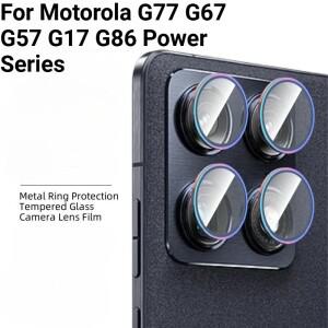 [호환품]모토로라 G77 G67 G57 G17 G86 G66J/Y 파워용 메탈 스틸 카메라 렌즈 보호 링 커버 스크래치 방지