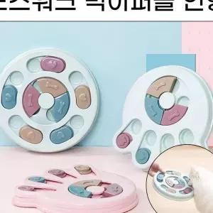 강아지 노즈워크 지능개발 먹이퍼즐장난감 반려견놀이 고양이밥그릇 p-0E4F7 애견원목식기 애견급수기