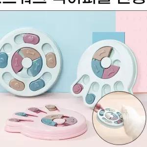 강아지 노즈워크 지능개발 먹이퍼즐장난감 반려견놀이 고양이밥그릇 u-W98B0F3 애견원목식기 애견급수기