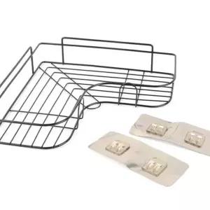 부착식 다용도 모서리 철제 선반 진열대 o-66200
