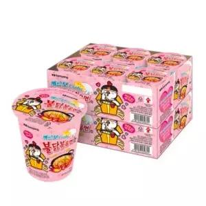 삼양식품 컵라면 까르보 불닭볶음면 80g 12개
