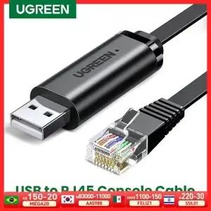 USB to RJ45 콘솔 케이블 RS232 직렬 어댑터 시스코 라우터 1.5m 45 8P8C 변환기