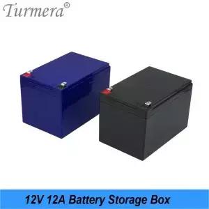 Turmera 배터리 보관함 빈 케이스 18650 22650 21700 32700 Lifepo4 UPS 사용 또는 12V 납산 교체 12A