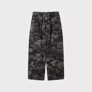 [백화점 홈쇼핑 정품] 후아유 [여성] Wide Cotton Nylon Cargo Pants WHTAG4929F