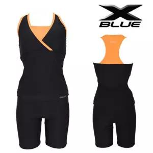 XBLUE 여자 아쿠아로빅 반전신 수영복 Z3052 핫템 여성