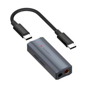 FOSI AUDIO DS2 USB C TO AUX 헤드폰 앰프 DAC 동글 3.5MM 잭 오디오 휴대용 증폭기 듀얼 출력 DSD256 4.4MM 밸런스드 고해상도 CS43131 FOR 아이폰호환 15 PRO MAX PLUS 아이패드호환 ANDROID PHONE