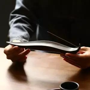 마사지숍 도자기 향꽂이 받침대