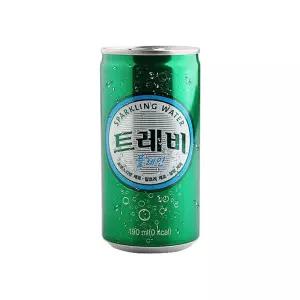 트레비 플레인 캔 탄산수 190ml 30개 1박스 탄산음료 스파클링 워터 제로 칼로리음료 카페음료