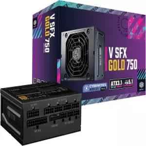 쿨러 마스터 V750 SFX 골드 750W 소형 폼 팩터 PSU ITX SFF 전원 공급 완전 모듈식 80 플러스 및
