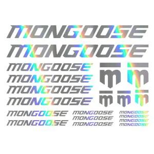 몽구스 새 자전거 프레임 라벨 데칼 스티커