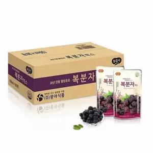 복분자 주스 파우치 음료 130mlx30개 탕비실음료 파우치주스