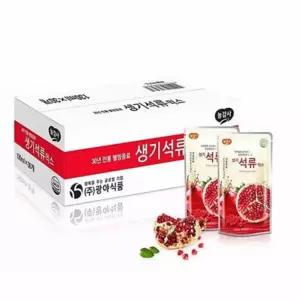 석류 음료 파우치 130MLX30개 석류차 엄마선물 석류쥬스