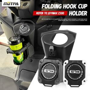 SYM JOYMAX Z 300 i Z300I호환용 접이식 컵홀더 오토바이 알루미늄 합금 물컵 음료컵 수납호환용 고리