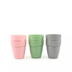 스내지 파스텔 물컵 양치컵 6P 플라스틱컵 리유저블컵