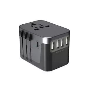 5포트 어댑터 해외여행 플러그 고속충전 용 USB 5.6A 멀티 2478678 J