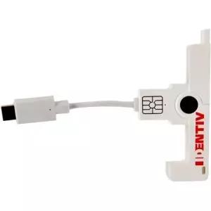 IDENTIV SCR3500C USB 스마트폴드 타입 C 기능이 탑재된 카드 리더기은행 업무 네트워크 로그인 및 인증을