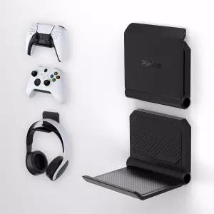 PlayVital 게임 컨트롤러 헤드셋 거치대 벽 2개입 PS5 PS4 Xbox 스위치 프로 호환