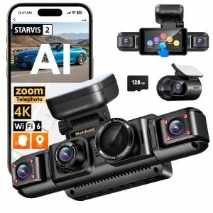Neideso 5채널 4K 망원 대시캠 N800 360도 뷰