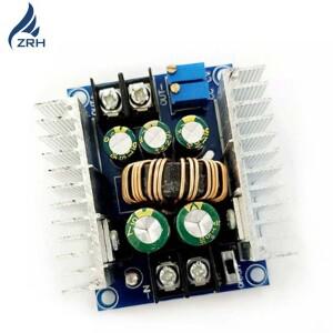 20A 300W 고출력 정전압 및 조절식 차량 충전 모듈(LED 드라이버 포함)(검은색)
